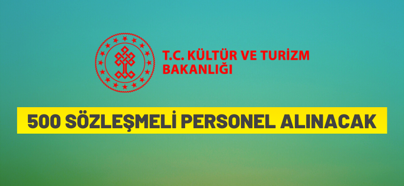 500 sözleşmeli personel alınacak
