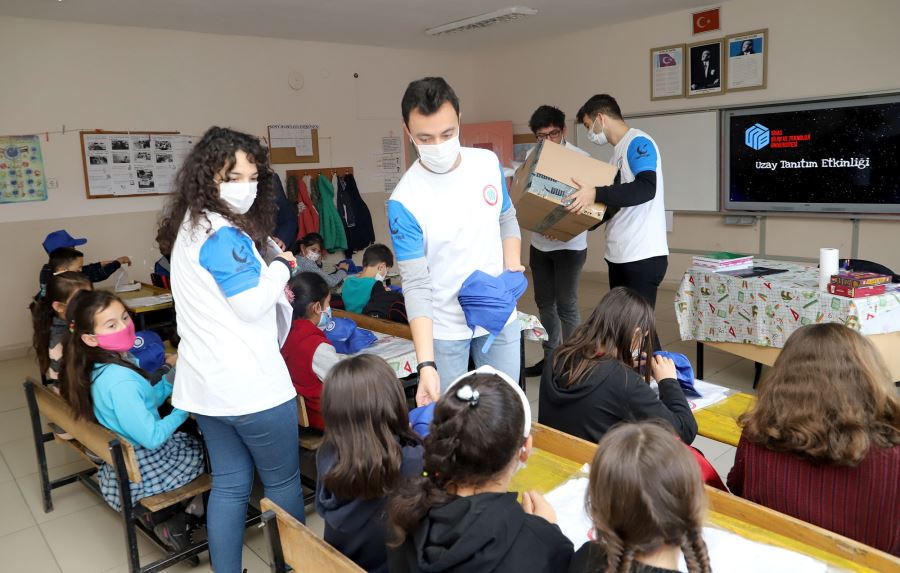 Köy okullarında uzay tanıtılıyor