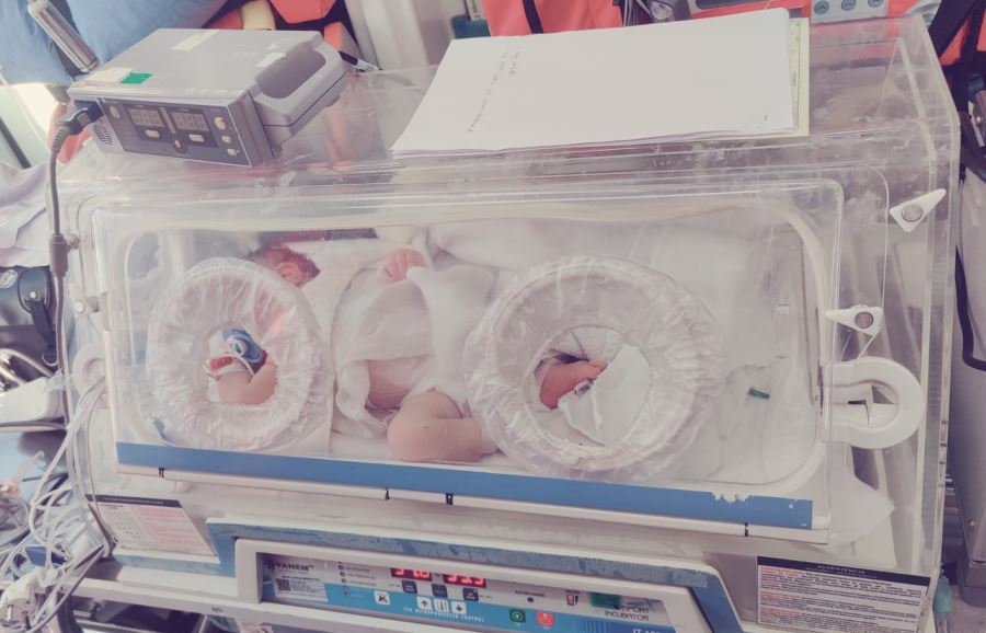 BEBEK İÇİN SEFERBER OLUNDU (VİDEO)