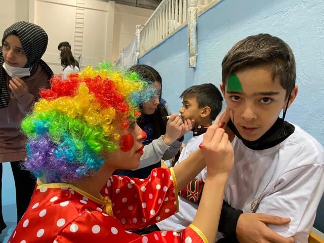 Özel çocuklar için etkinlik düzenlendi