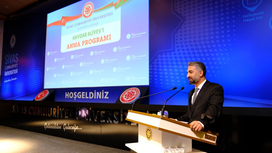 HAYDAR ALİYEV ANILDI