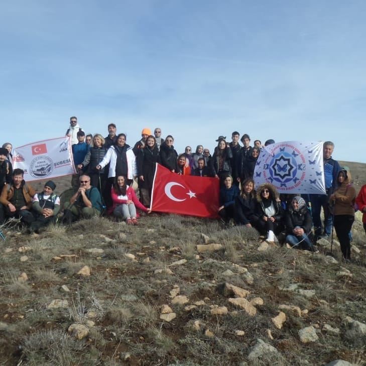 Doğa yürüyüşü yapıldı