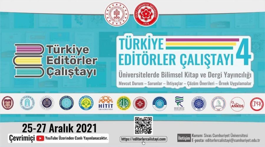 Çalıştay online yapılacak