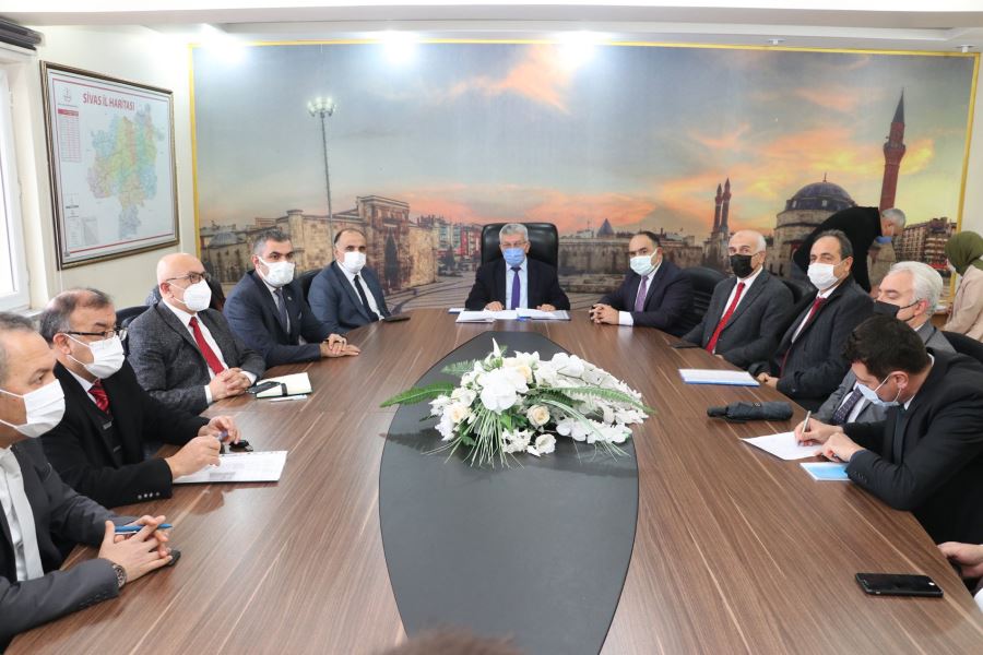 Toplantıda projeler ele alındı