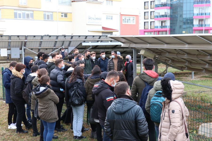 GES SANTRALİNİ İNCELEDİLER