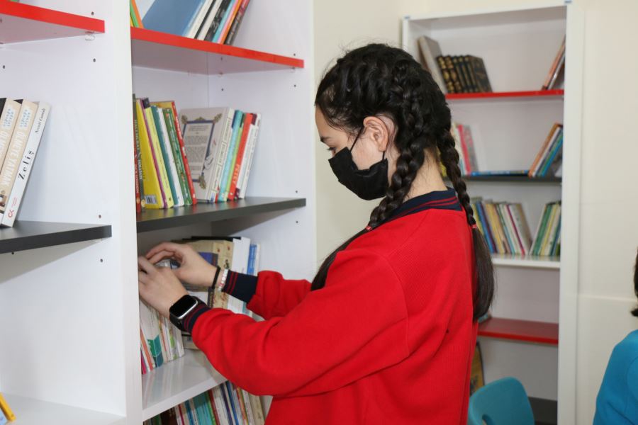 94 okula kütüphane kazandırıldı