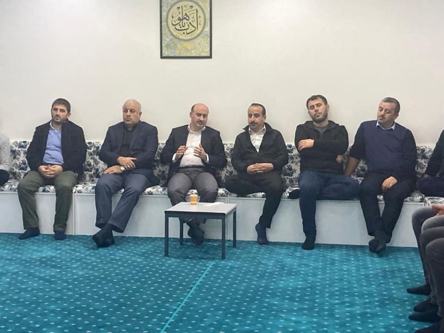 Sohbet programında buluştular