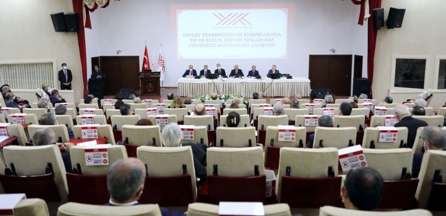 Rektör Yıldız çalıştaya katıldı