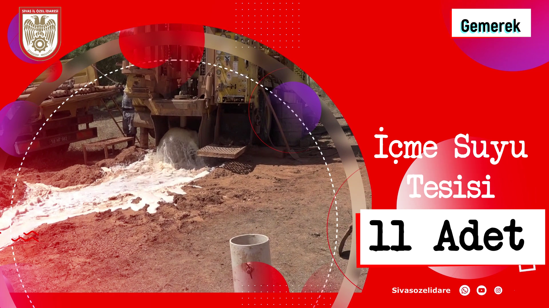 Gemerek yatırımlarla güçlendi (Video)