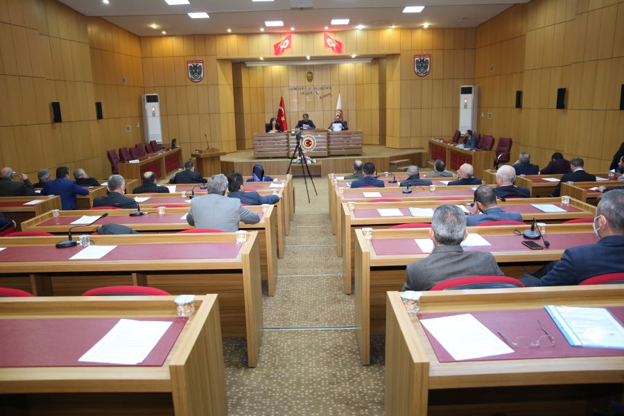 Yerel mecliste yoğun mesai