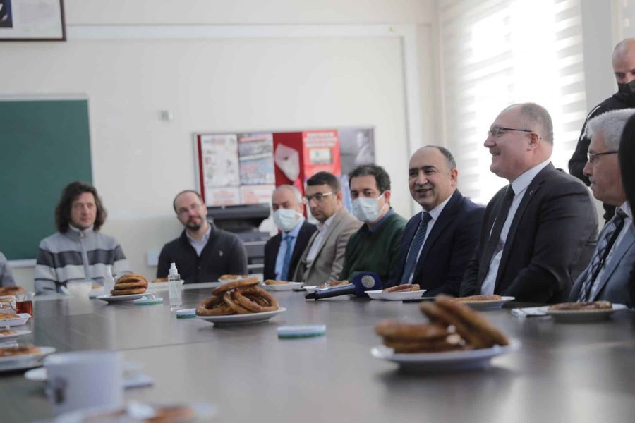 Başkan Bilgin Öğretmenlerle Bir Arada