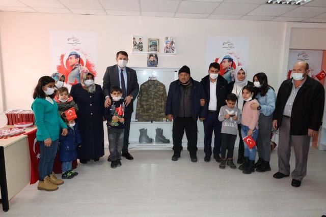 ŞEHİDİN ADI KÜTÜPHANEDE YAŞATILACAK