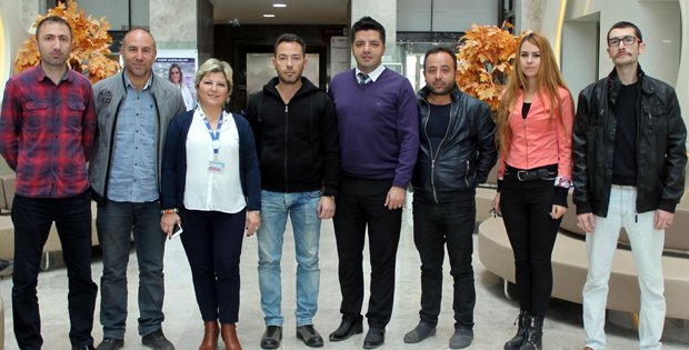 GAZETECİLER SAĞLIKLI ÇIKTI