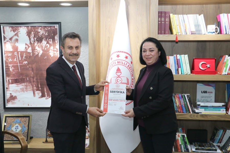 Okullara iş sağlığı ve güvenliği belgesi