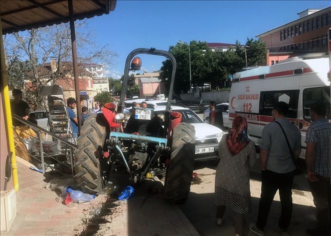 TRAFİK KAZALARI: 2 YARALI