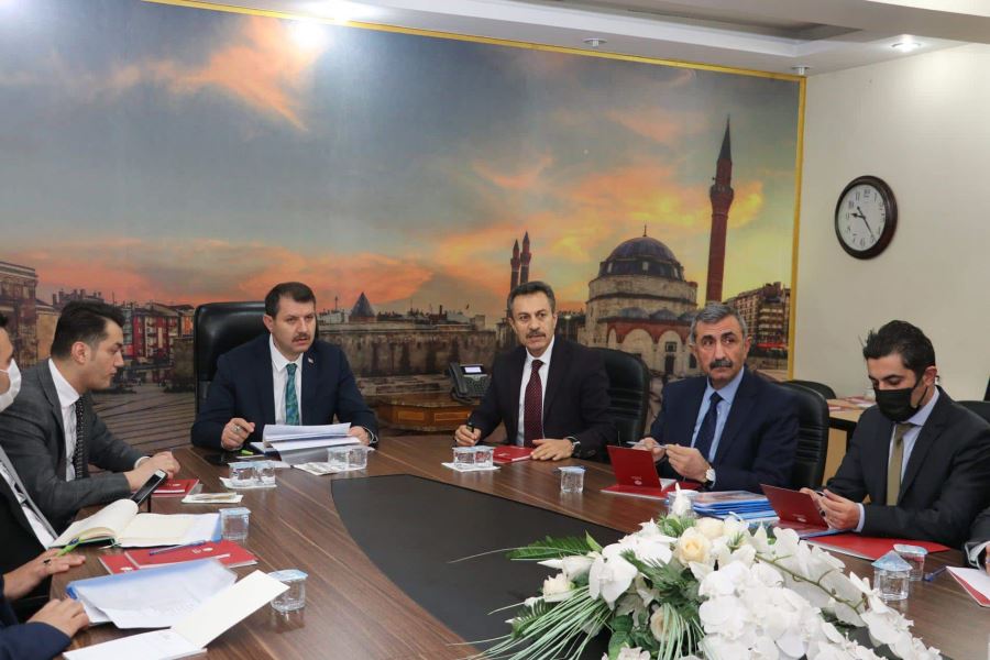 Okullardaki çalışmalar değerlendirildi