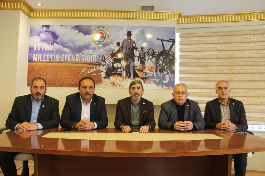 Çiftçinin sorunları raporlaştırılacak