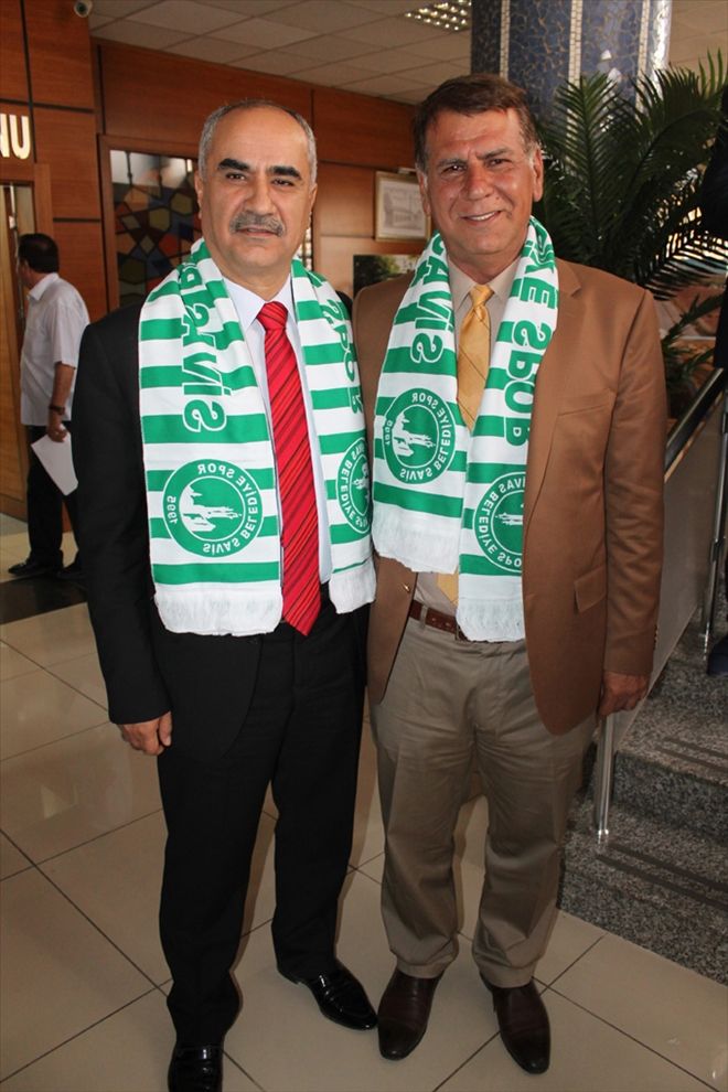 Sivas Belediyespor Başkanı Karaman  SİVASSPOR´U TEBRİK ETTİ