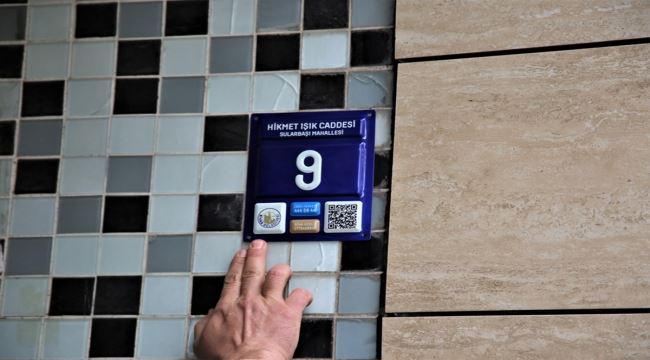 Karekodlu modern kapı numarası" sistemine geçiliyor (Video)