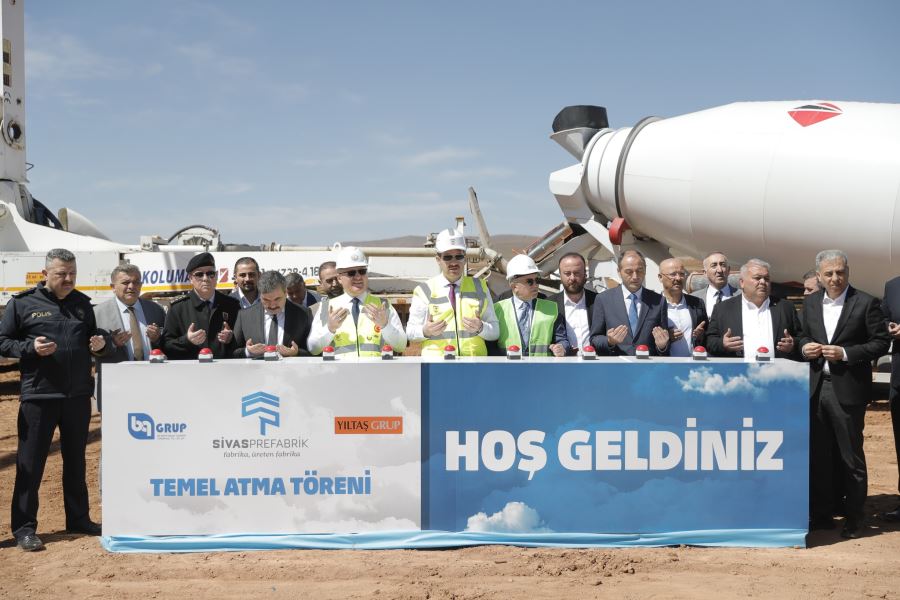 Yeni fabrikanın temeli atıldı