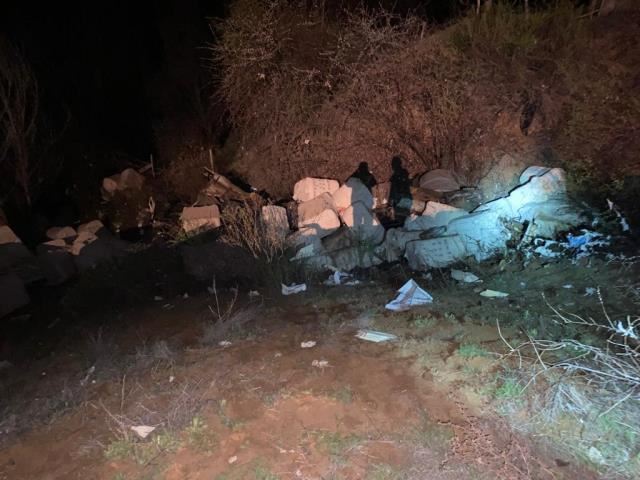 Kamyon devrildi: 1 ölü