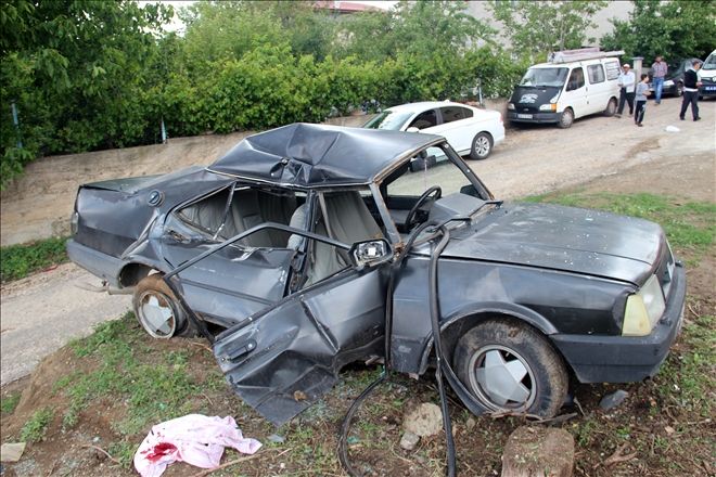 TRAFİK KAZASI : 1 ÖLÜ