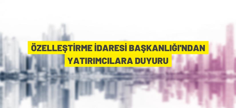 Özelleştirme İdaresi Başkanlığı'ndan satılık taşınmazlar