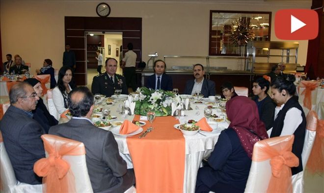 ŞEHİT VE GAZİ AİLELERİNE  ORDUEVİNDE İFTAR