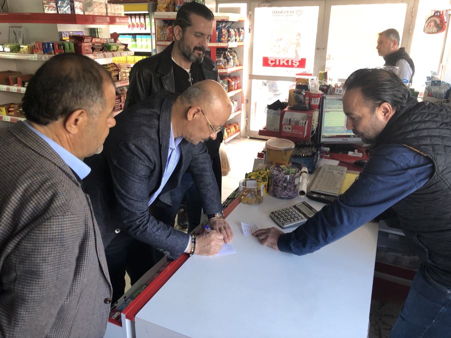 Bakkal borçları kapatıldı