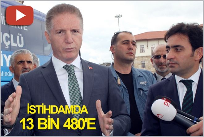 İSTİHDAMDA 13 BİN 480´E
