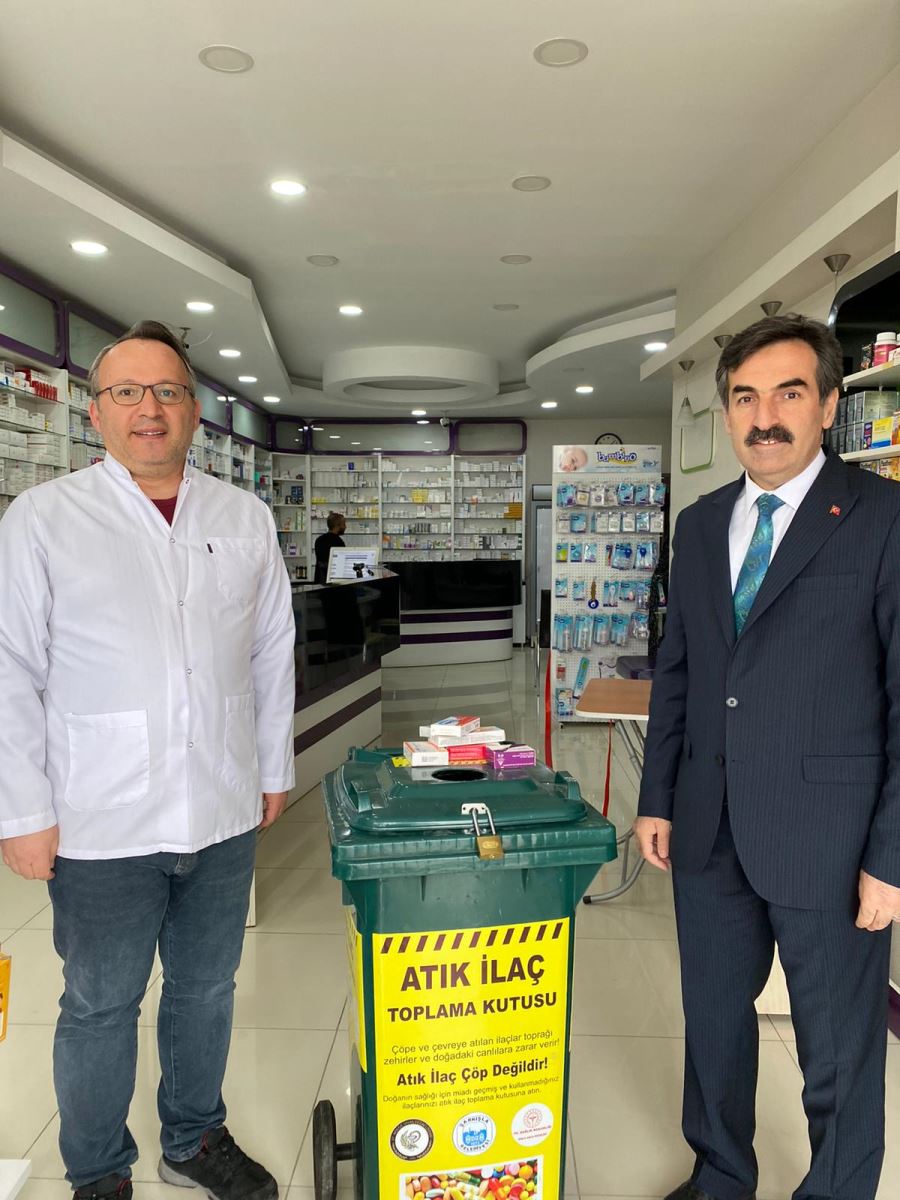 Atık ilaç projesi yaygınlaştırılıyor