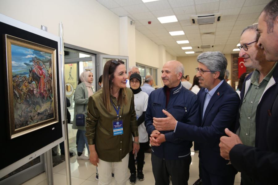 Serginin geliriyle kütüphane yapılacak