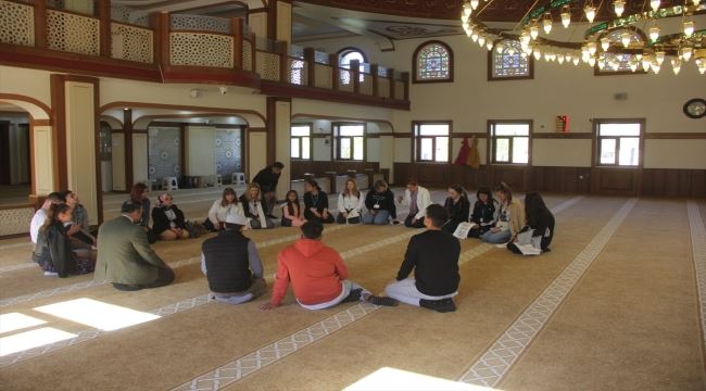 Zara ilçesi 4 ülkeden öğrencileri ağırladı