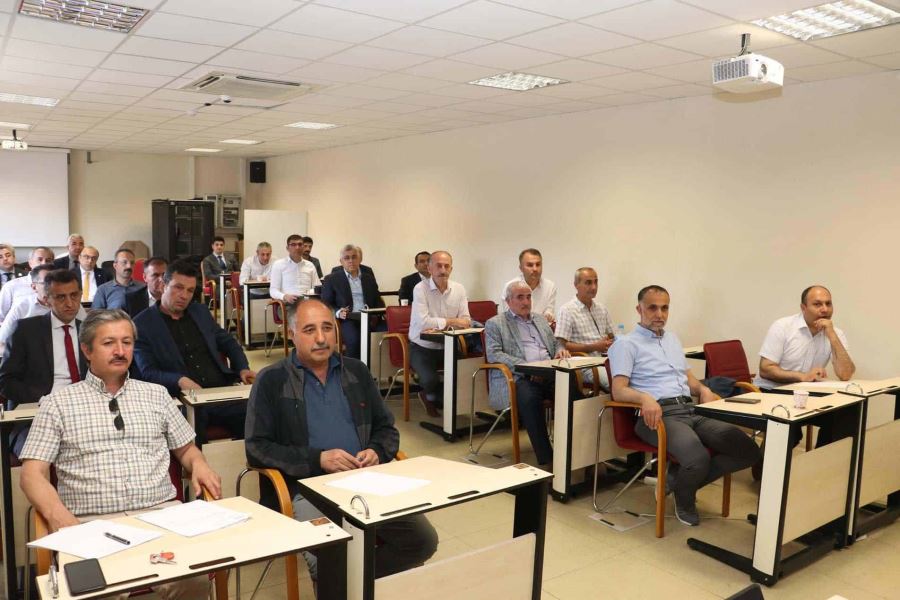 BİLGİLENDİRME YAPILDI