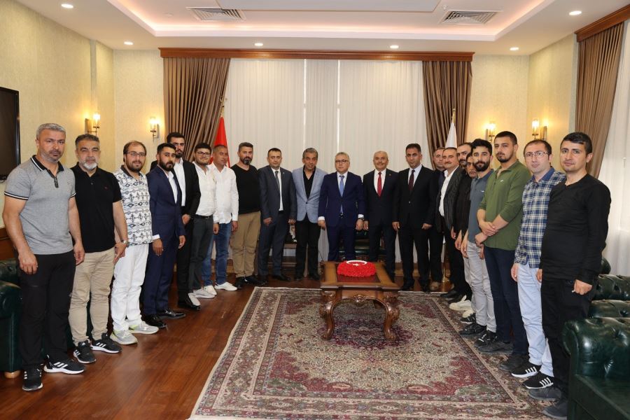 CEMİYETTEN VALİ ŞİMŞEK’E ZİYARET