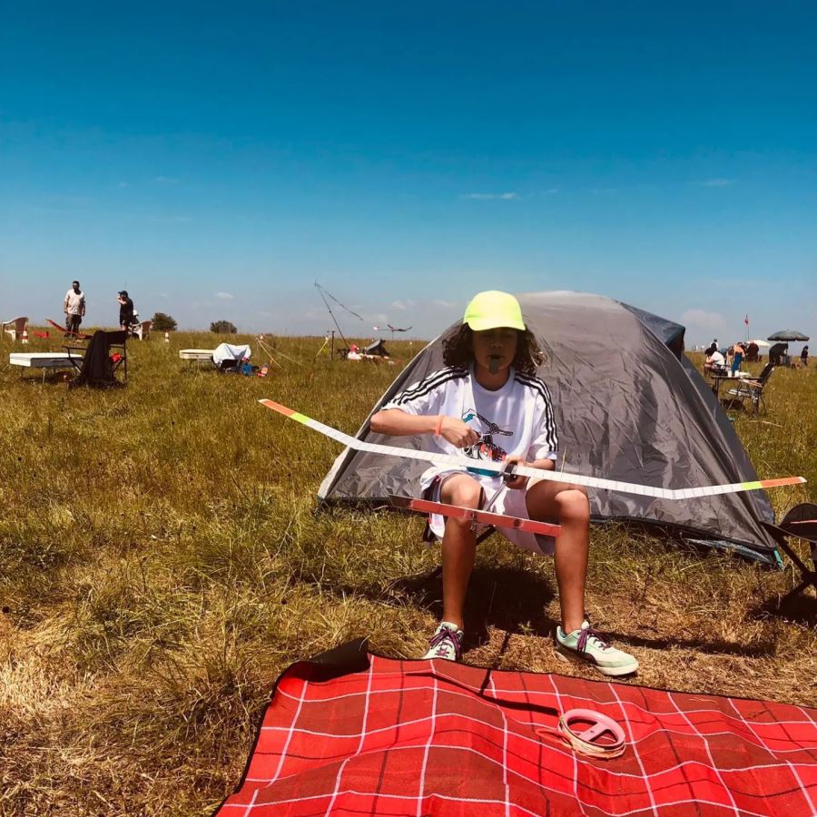 Model uçak yarışmasında derece yaptı