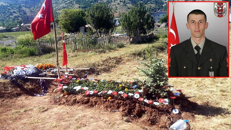 Şehit Ömer Yıldırım, mezarı için vasiyette bulunmuş