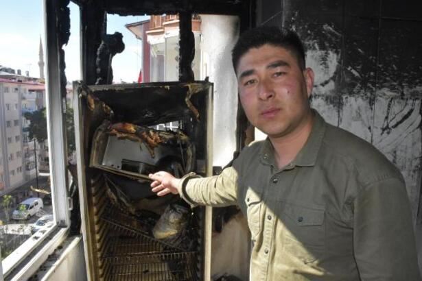 Afgan 3 arkadaşın kaldığı ev yandı