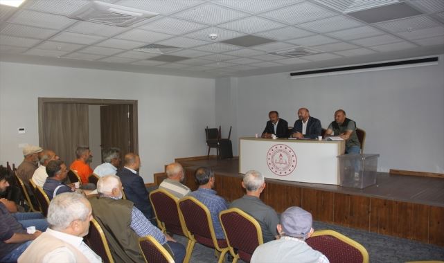 Zara'da çiftçiler bilgilendirildi