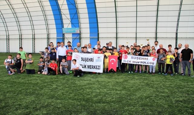 Suşehri'de futbol turnuvası