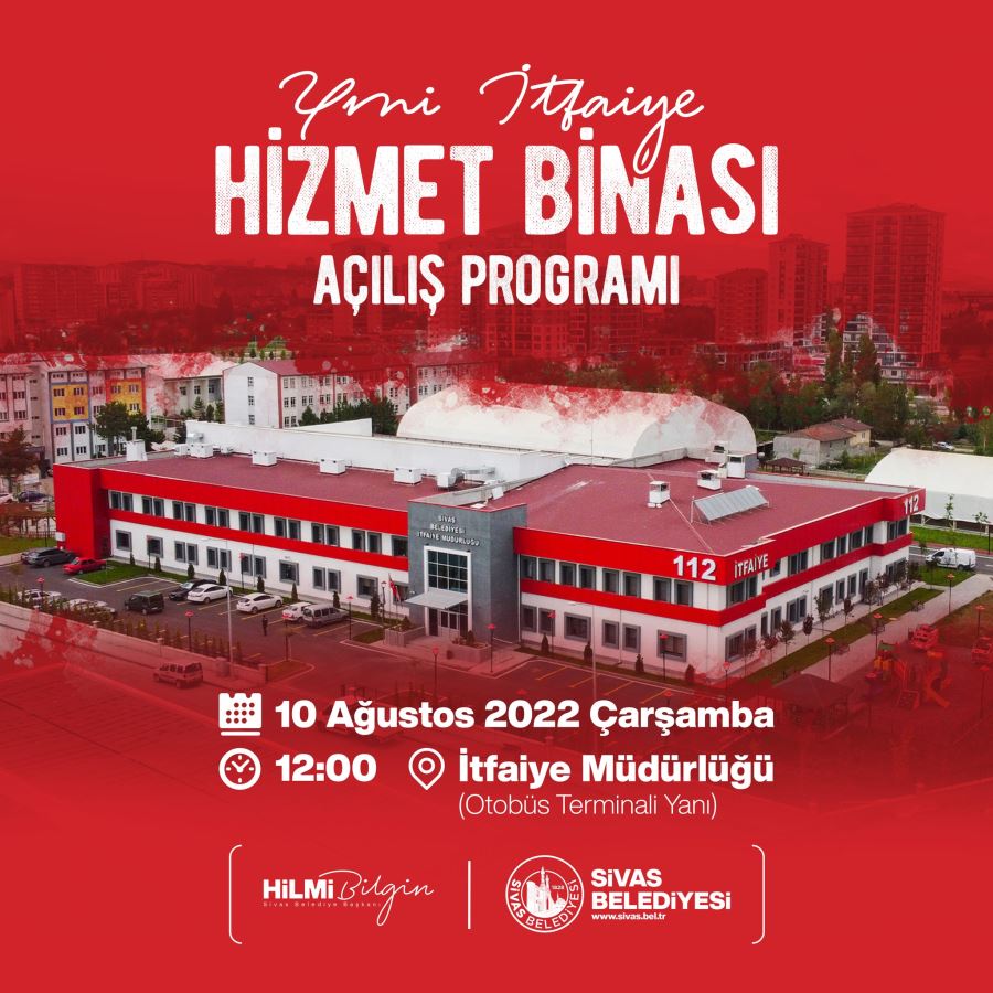 YENİ İTFAİYE BİNASI AÇILIYOR
