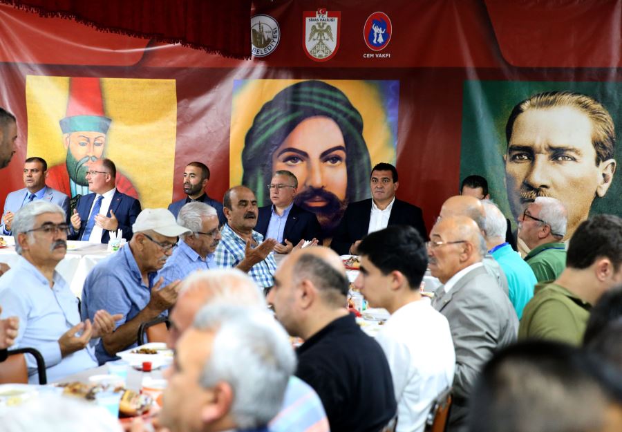 Sivas'ta muharrem ayı iftar programı düzenlendi