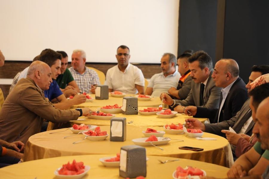 PERSONELLE BİR ARAYA GELDİ