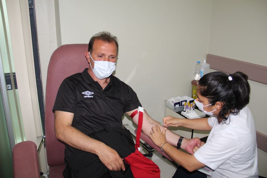 SAĞLIK KONTROLÜNDEN GEÇTİLER