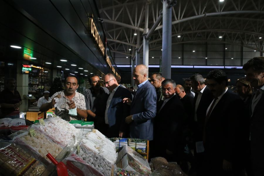 Kurtulmuş, perakende sebze halini açtı -videolu-