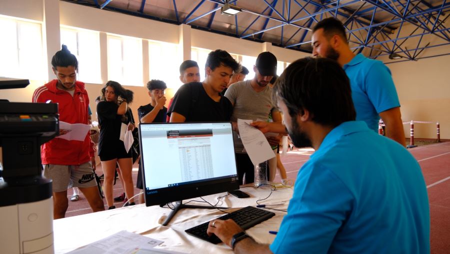 Spor Bilimleri Fakültesi Özel Yetenek Sınavları Başladı -VİDEOLU-