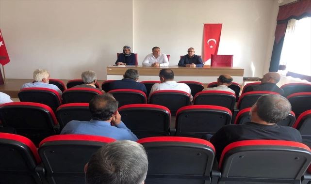 Ulaş'ta muhtarlar toplantısı