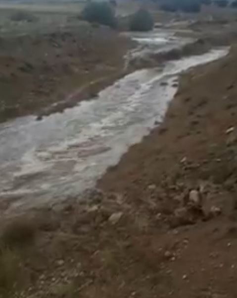 Dolu etkili oldu (Video)