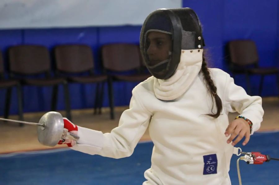 Eskrim heyecanı yaşandı