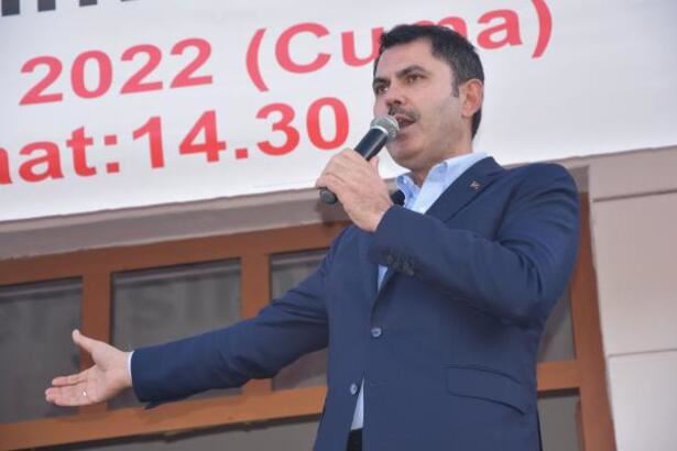 Bakan Kurum TOKİ örnek köyünün açılışını yaptı